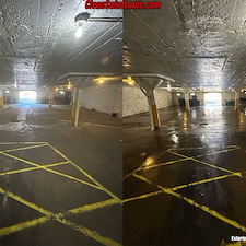 Parking Garage Power Washing in Clayton, MO
